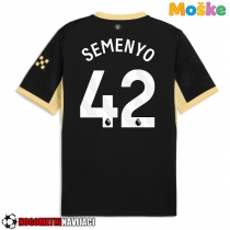 Moške Nogometnih dresov Manchester City Antoine Semenyo #42 Gostujoči 2026-27 Kratki rokavi